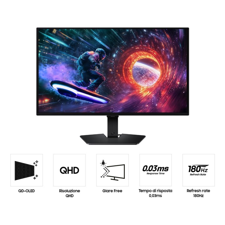 MONITOR SAMSUNG ODDYSEY G5 OLED 27" LS27FG502SUXEN 180Hz