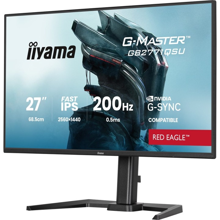 MONITOR IIYAMA LED Fast IPS 27" GB2771QSU-B1 Red Eagle 200Hz
