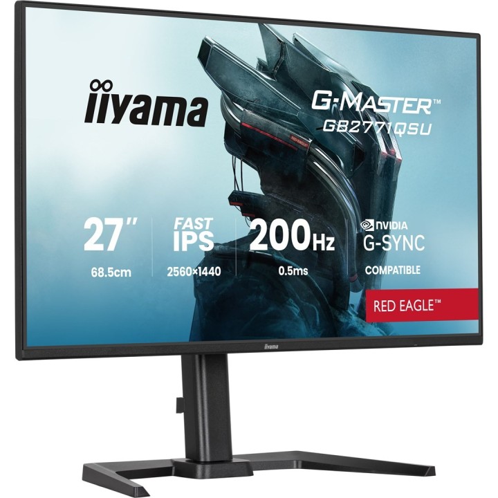 MONITOR IIYAMA LED Fast IPS 27" GB2771QSU-B1 Red Eagle 200Hz