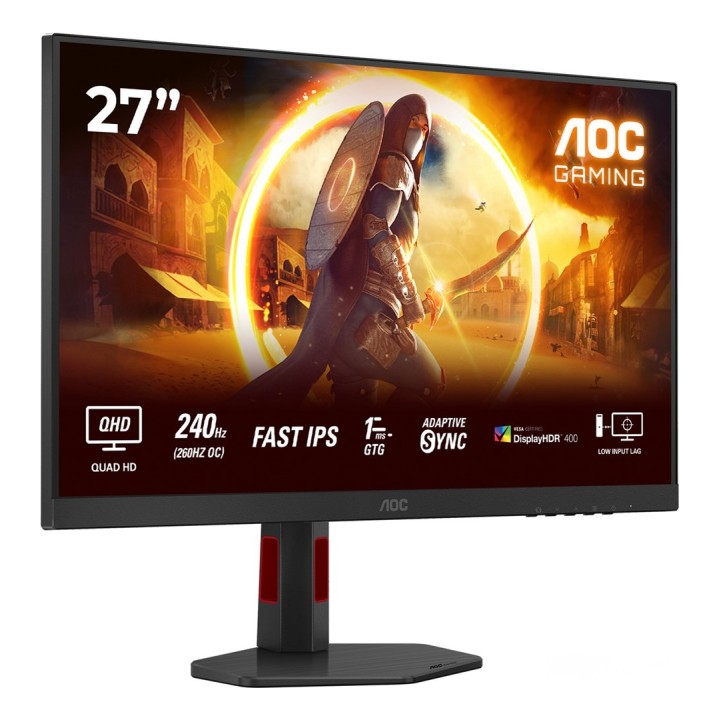 MONITOR AOC LED 27" Q27G4ZR Fast IPS QHD 240Hz (260Hz O/C)