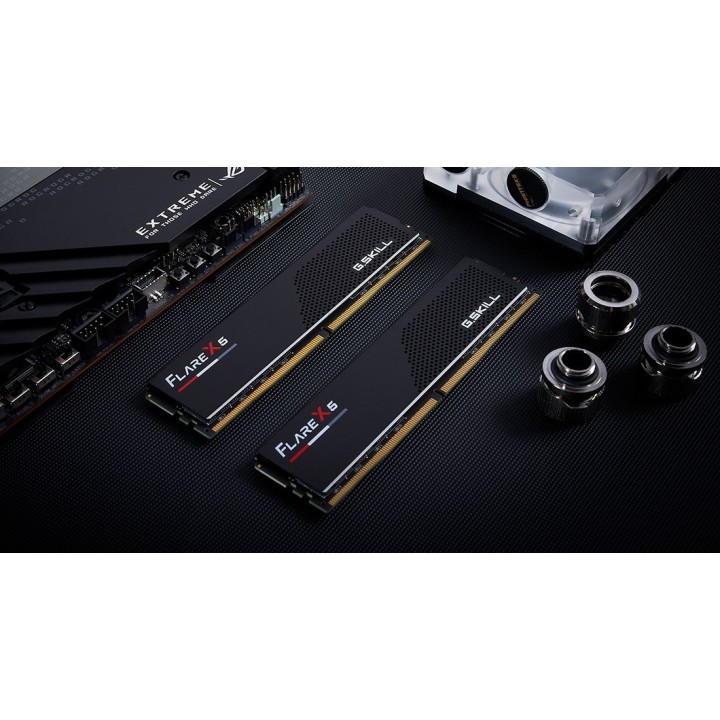 G.SKILL FLARE X5 AMD DDR5 2X8GB 6000MHZ CL30 EXPO BLACK F5-6000J3038F8GH2-FX5