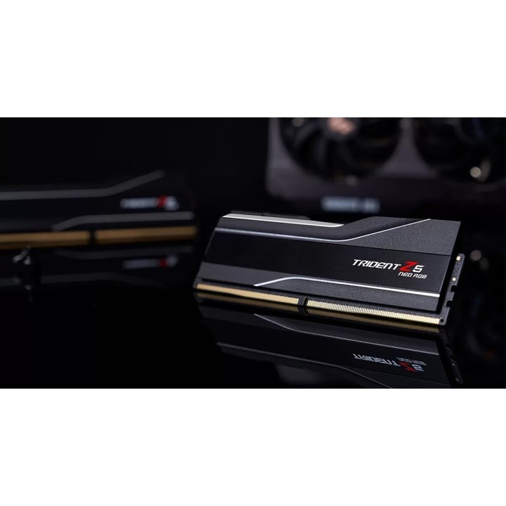 G.SKILL TRIDENT NEO AMD RGB DDR5 4X64GB 6000MHZ CL32 BLACK F5-6000J3244G64GX4-TZ5NR