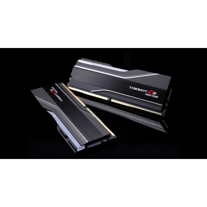 G.SKILL TRIDENT NEO AMD RGB DDR5 2X32GB 6000MHZ CL26 BLACK F5-6000J2636H32GX2-TZ5NR