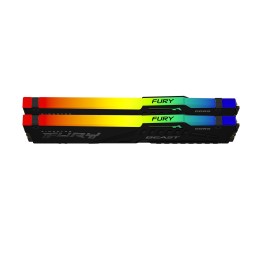 KINGSTON DDR5 32GB 6000MT/s CL30 DIMM (Kit of 2) FURY Beast RGB EXPO