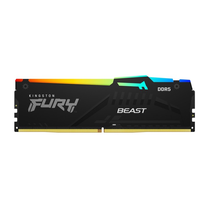 KINGSTON DDR5 32GB 6000MT/s CL30 DIMM (Kit of 2) FURY Beast RGB EXPO
