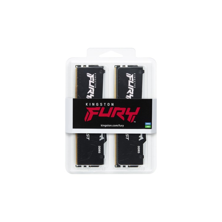 KINGSTON DDR5 32GB 6000MT/s CL30 DIMM (Kit of 2) FURY Beast RGB EXPO