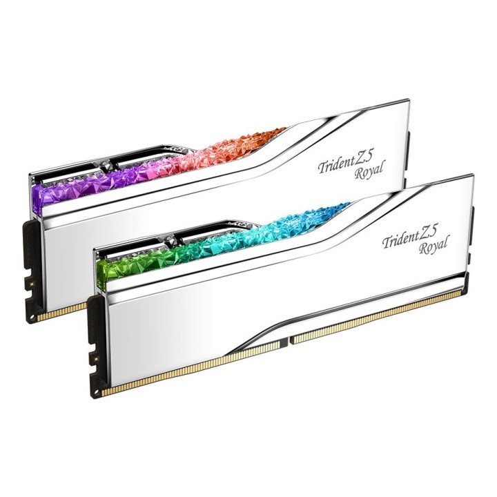 G.SKILL TRIDENT Z5 ROYAL RGB DDR5 2X16GB 6000MHZ CL28 SILVER F5-6000J2836G16GX2-TR5S