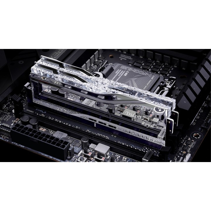 G.SKILL TRIDENT Z5 ROYAL RGB DDR5 2X16GB 6000MHZ CL28 SILVER F5-6000J2836G16GX2-TR5S