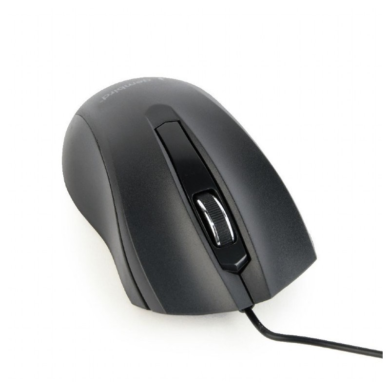 Mysz GEMBIRD MUS-3B-01 (optyczna 1000 DPI kolor czarny)