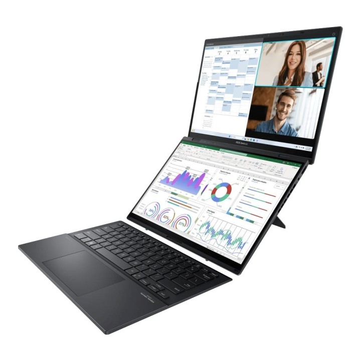 ASUS Zenbook Duo UX8406CA-QL121W Ultra 7 255H 2x14.0"OLED FHD Touch 60Hz 400nits 32GB LPDDR5X SSD1TB Glossy Intel Arc Graphics