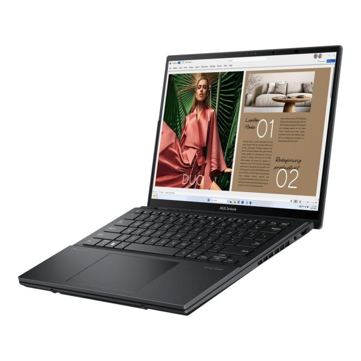 ASUS Zenbook Duo UX8406CA-QL121W Ultra 7 255H 2x14.0"OLED FHD Touch 60Hz 400nits 32GB LPDDR5X SSD1TB Glossy Intel Arc Graphics