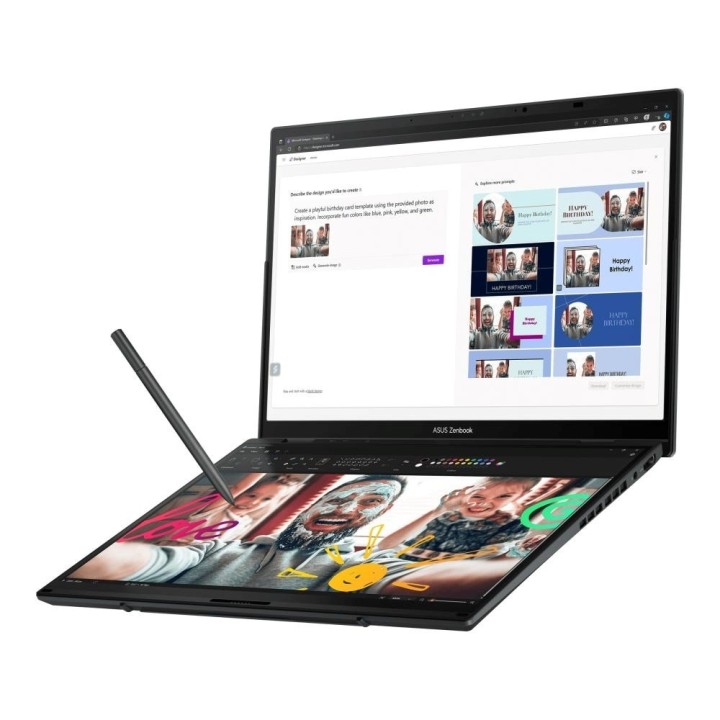 ASUS Zenbook Duo UX8406CA-QL121W Ultra 7 255H 2x14.0"OLED FHD Touch 60Hz 400nits 32GB LPDDR5X SSD1TB Glossy Intel Arc Graphics