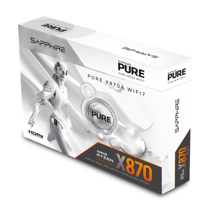 Płyta główna SAPPHIRE PURE X870A WIFI 7