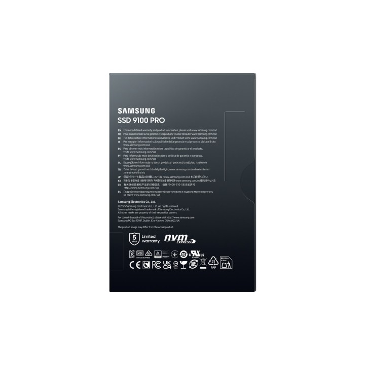 Dysk SSD Samsung 9100 PRO 2TB NVMe M.2 PCIe 5.0