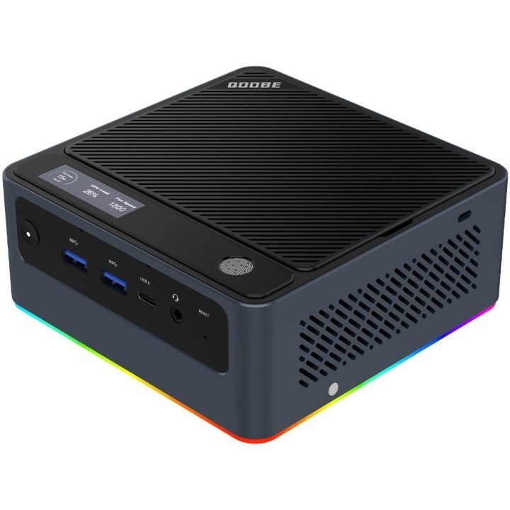 Mini PC Qoobe U155H Core Ultra 7 155H/16GB/SSD 512GB/Win 11 Pro czarny( branded as Morefine)