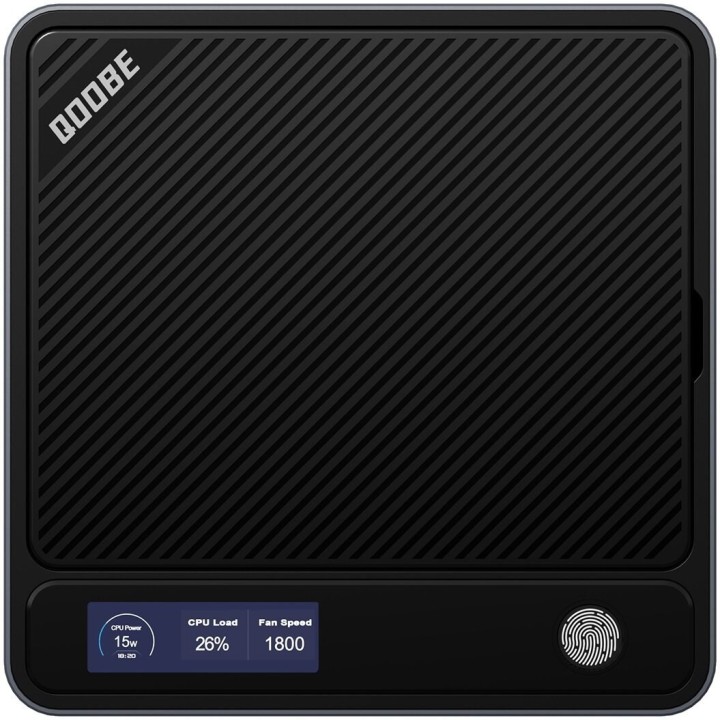 Mini PC Qoobe U155H Core Ultra 7 155H/16GB/SSD 512GB/Win 11 Pro czarny( branded as Morefine)