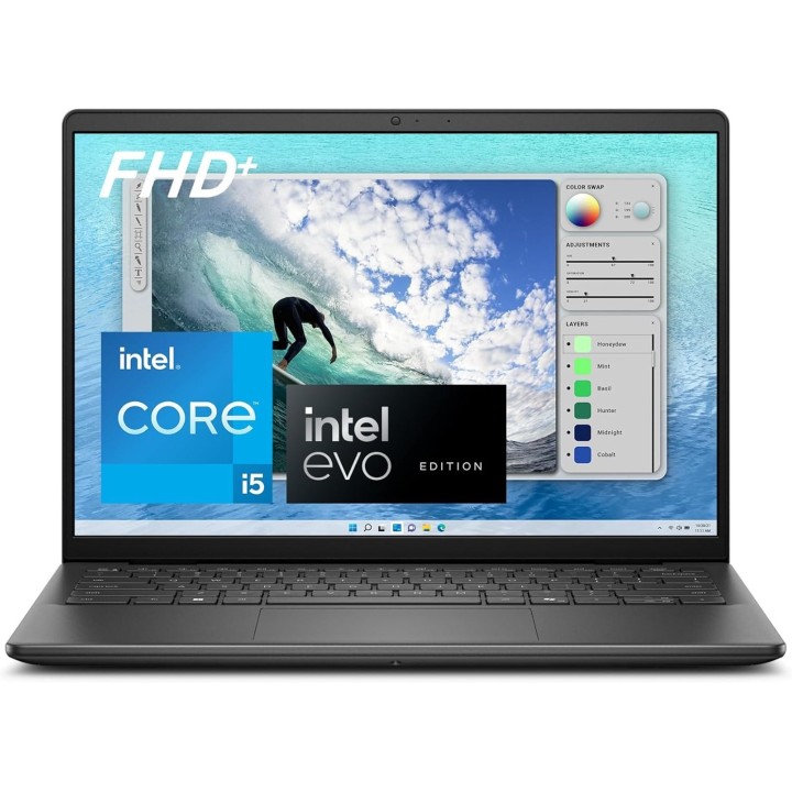Dell Inspiron 5440 i5-1334U 14"WUXGA 16GB DDR5 SSD512 BT BLKB W11 Carbon Black (REPACK) 2Y