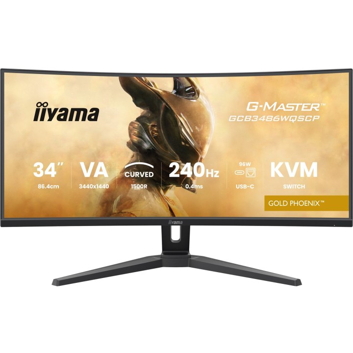 MONITOR IIYAMA LED 34” GCB3486WQSCP-B1 240Hz