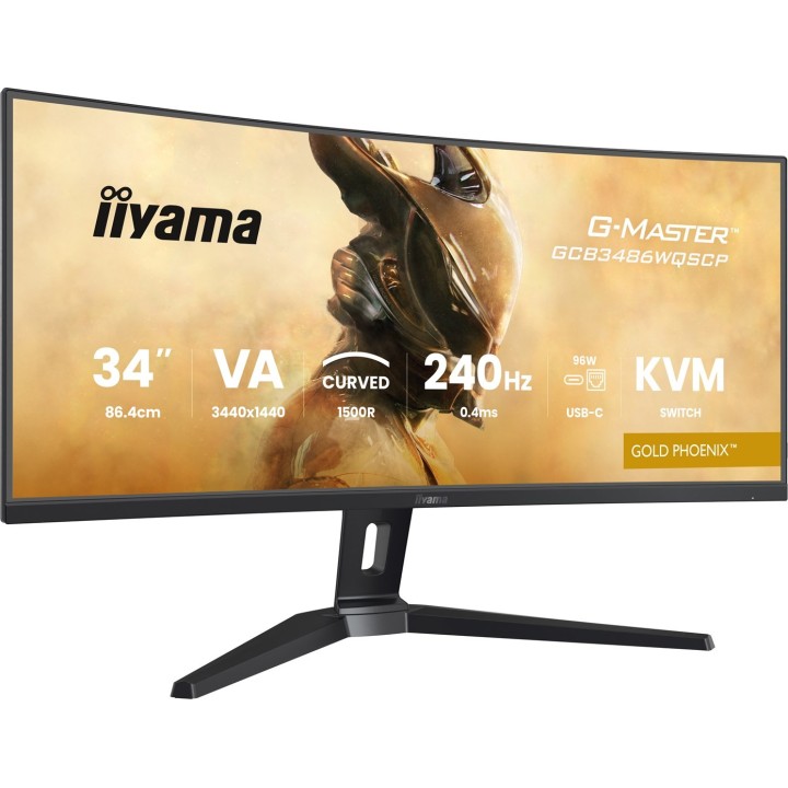 MONITOR IIYAMA LED 34” GCB3486WQSCP-B1 240Hz