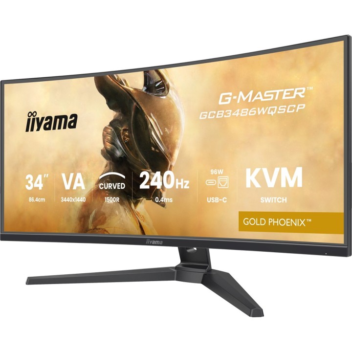 MONITOR IIYAMA LED 34” GCB3486WQSCP-B1 240Hz