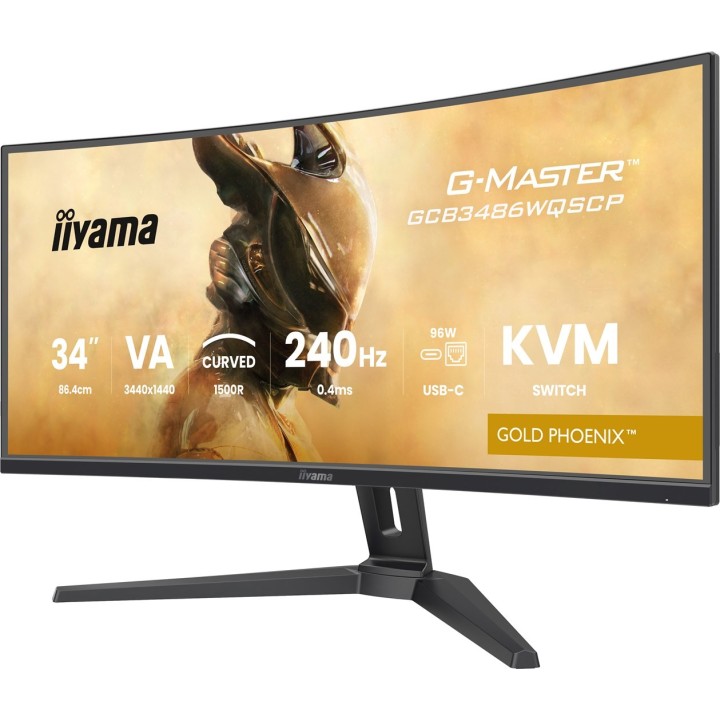 MONITOR IIYAMA LED 34” GCB3486WQSCP-B1 240Hz