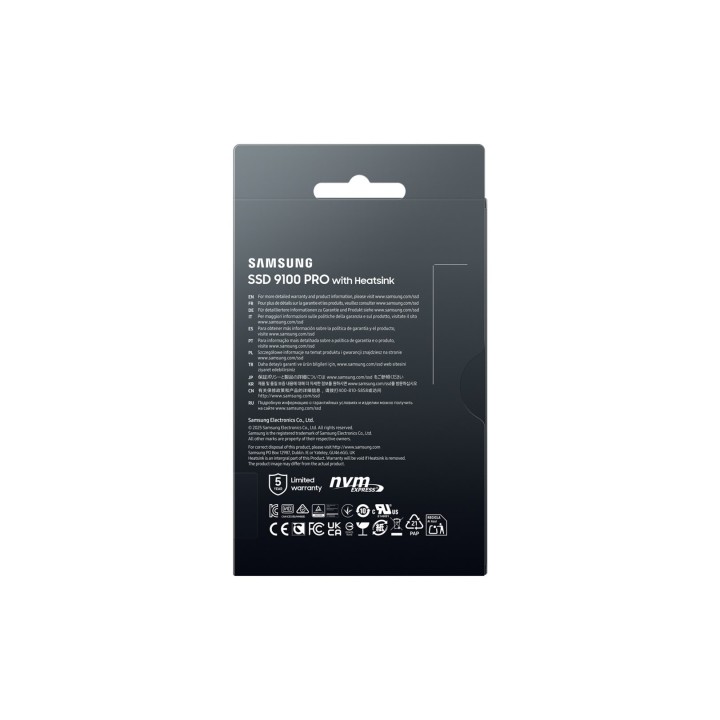 Dysk SSD Samsung 9100 Pro 1TB M.2 2280 PCI-E x4 Gen5 NVMe