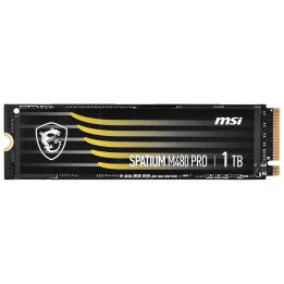 Dysk SSD MSI SPATIUM M480 Pro 1TB PCIe 4.0 NVMe M.2 2280