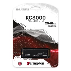 Dysk SSD Kingston KC3000 (2TB M.2 2280 PCIe 4.0 x4 NVMe SKC3000D/2048G)