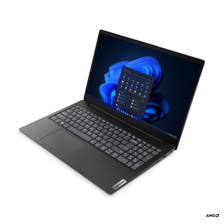 Lenovo V15 G4 AMN Ryzen 5 7520U 15.6"FHD 250nits AG 16GB LPDDR5-5500 SSD512 Radeon 610M Cam 720p 38Wh W11Po Business Black 3Y