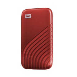 Dysk zewnętrzny SSD WD My Passport (1TB USB 3.2 Gen 2 Czerwony WDBAGF0010BRD-WESN)