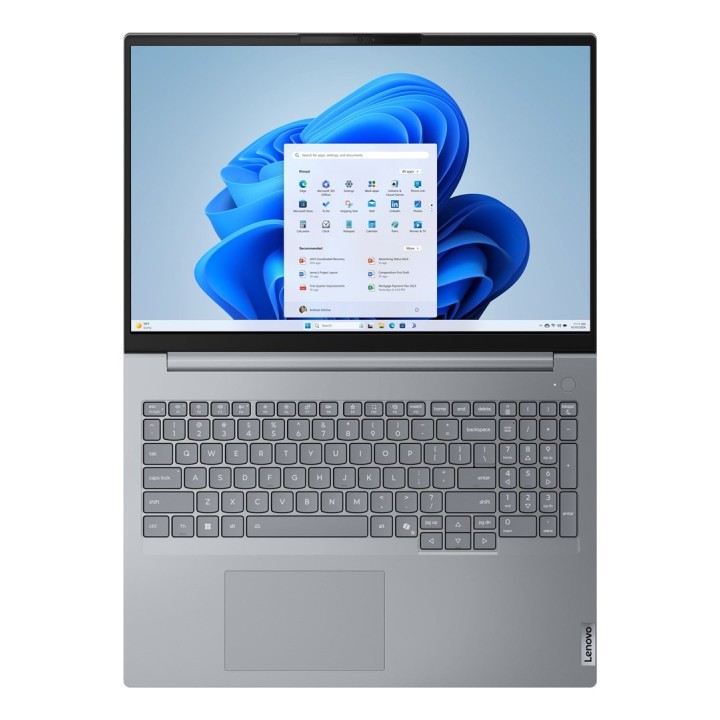 Lenovo ThinkBook 16 G8 Ultra 7 255H 16.0" WUXGA IPS 60Hz 300nits AG 16GB DDR5 SSD1TB Arc 140T W11Pro Arctic Grey 3Y OnSite