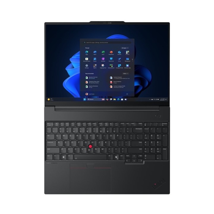 Lenovo ThinkPad E16 Gen 3 Ultra 7 255H 16"WUXGA IPS 300nits AG 16GB DDR5 5600 SSD512 Intel Arc Graphics 140T Cam1080p+IR 64Wh