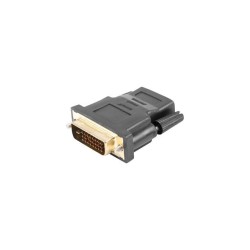 Adapter Lanberg AD-0010-BK (HDMI F - DVI-D (24+1) M kolor czarny)