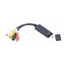 Adapter GEMBIRD UVG-002 (USB M - RCA, S-Video F 0,50m kolor czarny)