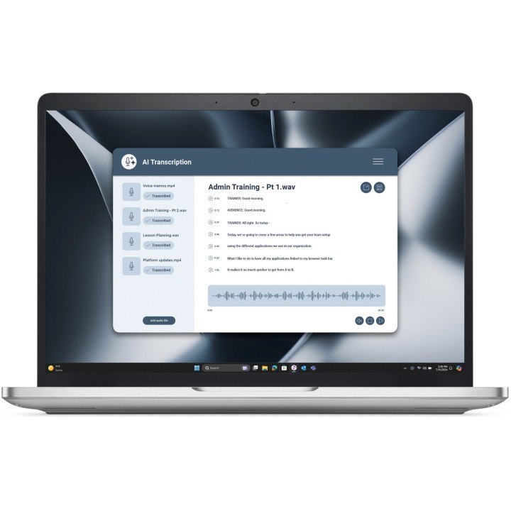Dell Pro 13 Plus PB13255 Ryzen 5 PRO 230 13.3 FHD+ 60Hz IPS Matt 16GB LPDDR5X SSD512 Radeon 760M FgrPr&SmtCd CamFHD+IR WLAN+BT