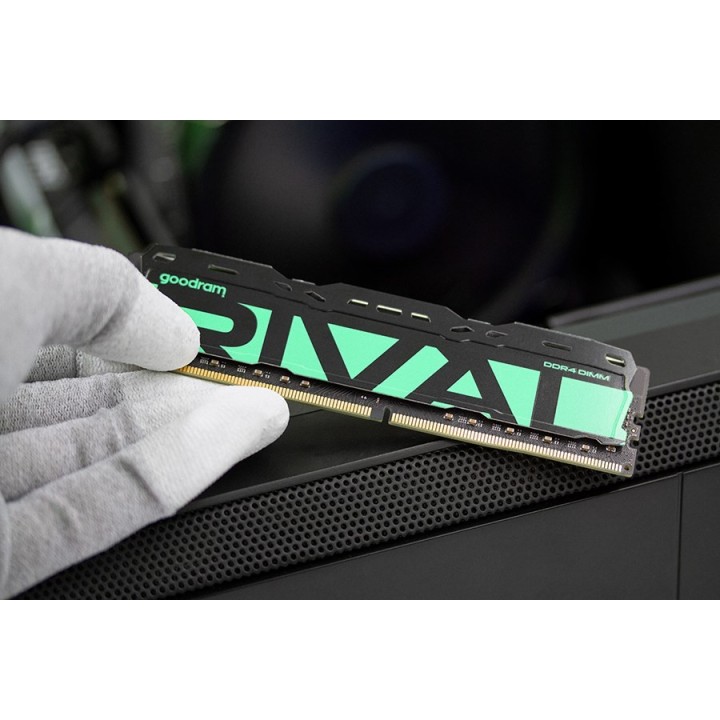 DDR4 2x32GB KIT UDIMM goodram RIVAL Radiant Green