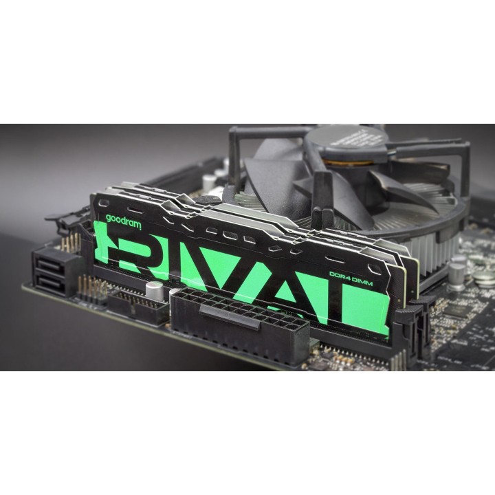 DDR4 2x32GB KIT UDIMM goodram RIVAL Radiant Green