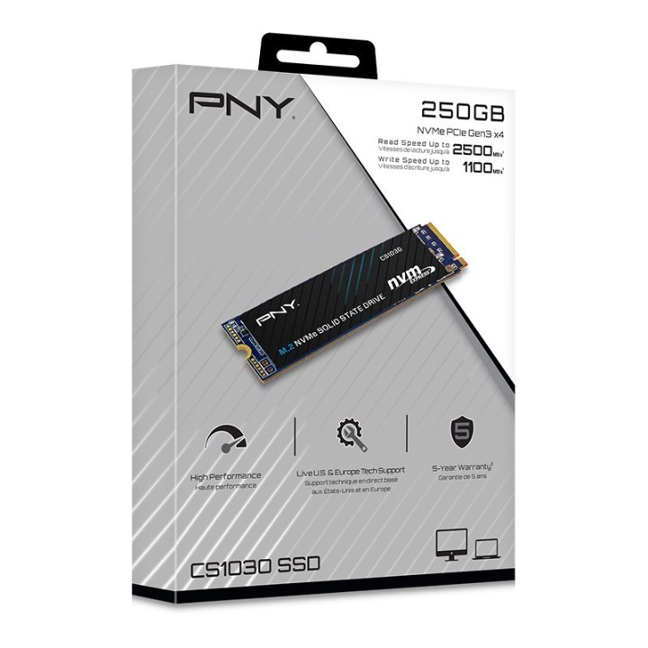 Dysk SSD PNY CS1030 NVMe PCIe 256GB
