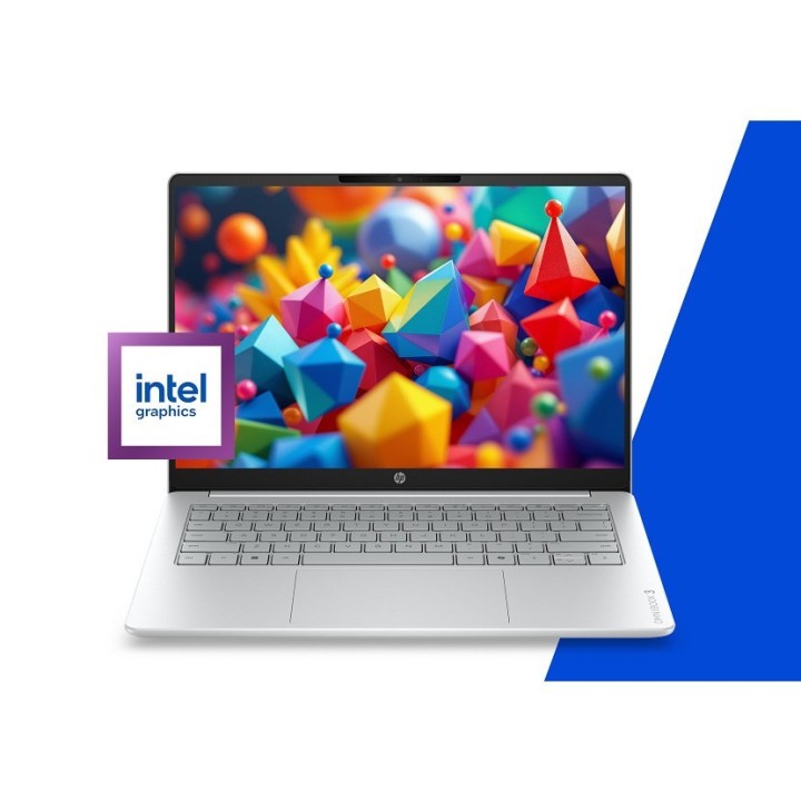 HP OmniBook 3 14-hu0012nwx Core 3 100U 14.0"2K IPS 300nits AG 8GB DDR5 5200 SSD256 Intel Graphics Cam1080p 41Wh Win11 Glacier