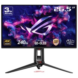 ASUS ROG Swift OLED PG27UCDM gaming monitor ? 27-inch (26.5-inch viewable) 4K QD-OLED panel, 240Hz, 0.03ms (GTG), OLED