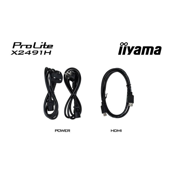 MONITOR IIYAMA LED 23,8" X2491H-B1 120Hz