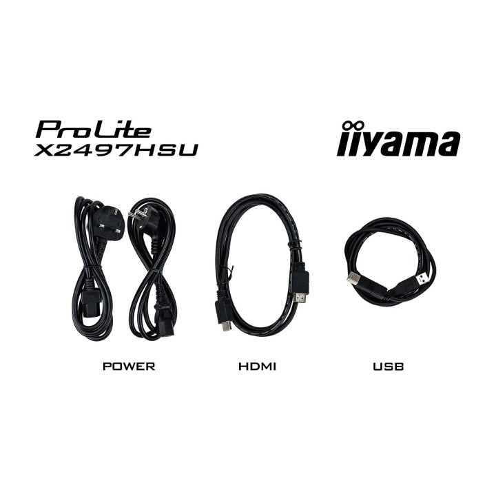 MONITOR IIYAMA LED 23,8" X2497HSU-B1 120Hz