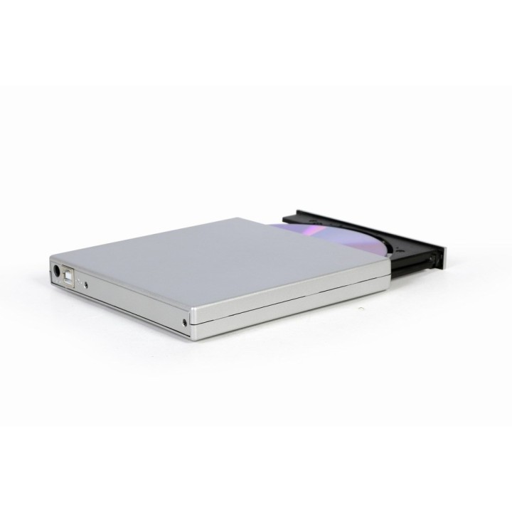 GEMBIRD ZEWNĘTRZNA NAGRYWARKA DVD 8X, CD 24X USB 2.0 SREBRNA