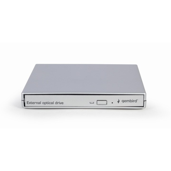 GEMBIRD ZEWNĘTRZNA NAGRYWARKA DVD 8X, CD 24X USB 2.0 SREBRNA