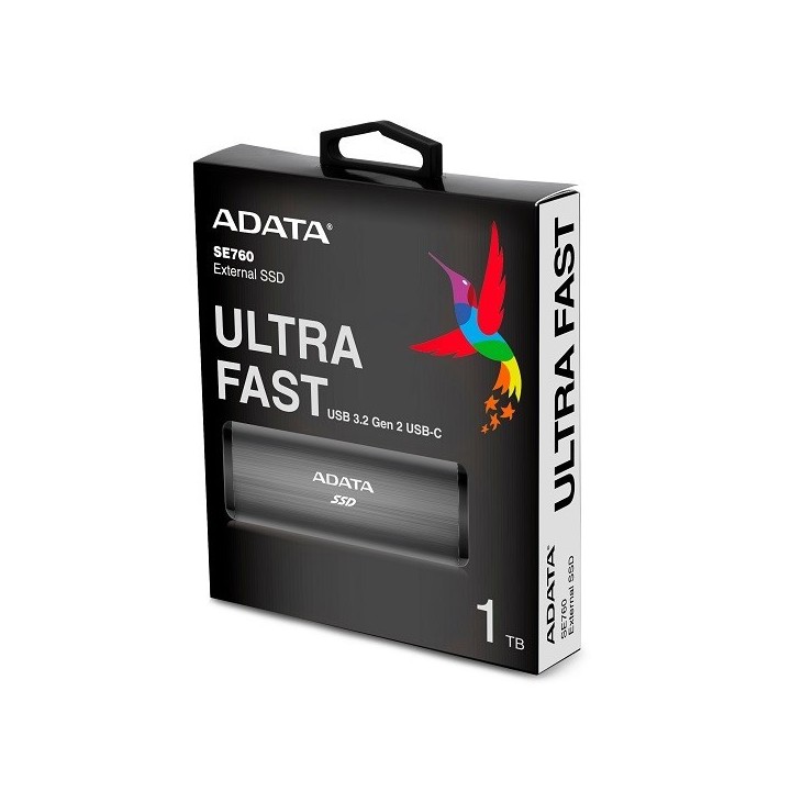 ADATA DYSK SSD External SE760 1TB USB-C 3.2