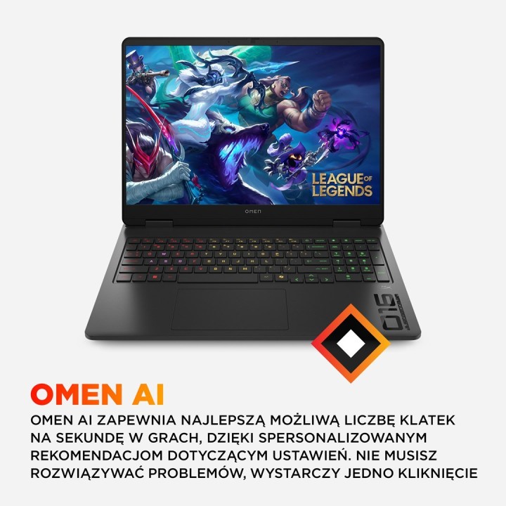 HP Omen 16-am0022nw i7-14650HX 16.0"2K LBL IPS 165Hz 400nits AG 32GB DDR5 5600 SSD1TB GeForce RTX 5060 8GB Cam1080p+IR 70Wh