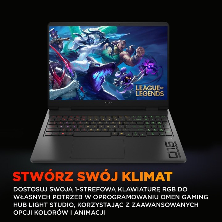 HP Omen 16-am0022nw i7-14650HX 16.0"2K LBL IPS 165Hz 400nits AG 32GB DDR5 5600 SSD1TB GeForce RTX 5060 8GB Cam1080p+IR 70Wh
