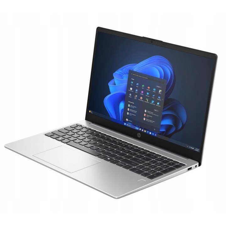 HP 250R G10 Core 5 120U 15.6"FHD 16GB DDR4 SSD512 Intel Graphics W11Pro Turbo Silver