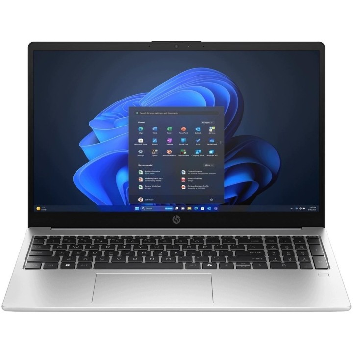 HP 250R G10 Core 5 120U 15.6"FHD 16GB DDR4 SSD512 Intel Graphics W11Pro Turbo Silver