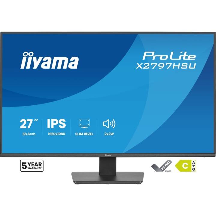 MONITOR IIYAMA LED 27" X2797HSU-B1 120Hz
